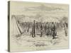 The War, Russian Officers Joining the Servian Army at Greovatz-null-Stretched Canvas