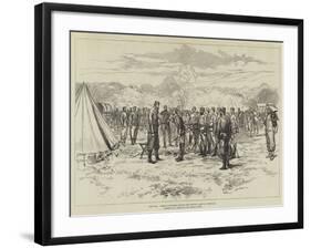 The War, Russian Officers Joining the Servian Army at Greovatz-null-Framed Giclee Print