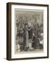 The War, Scene in a London Drawing-Room, Relief for the Destitute in the Turkish Provinces-Francis S. Walker-Framed Giclee Print