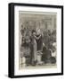 The War, Scene in a London Drawing-Room, Relief for the Destitute in the Turkish Provinces-Francis S. Walker-Framed Giclee Print