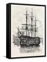 The War Ship of the Past-null-Framed Stretched Canvas