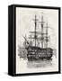 The War Ship of the Past-null-Framed Stretched Canvas