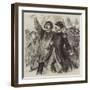 The War, Singing the Marseillaise in Paris-null-Framed Giclee Print