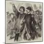 The War, Singing the Marseillaise in Paris-null-Mounted Giclee Print