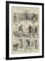 The War, Sketches at Belgrade-Charles Robinson-Framed Giclee Print