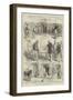 The War, Sketches at Belgrade-Charles Robinson-Framed Giclee Print