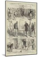 The War, Sketches at Belgrade-Charles Robinson-Mounted Giclee Print