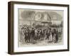 The War, Soldiers Leaving Paris-Jules Pelcoq-Framed Giclee Print