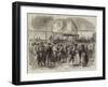 The War, Soldiers Leaving Paris-Jules Pelcoq-Framed Giclee Print