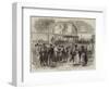 The War, Soldiers Leaving Paris-Jules Pelcoq-Framed Giclee Print