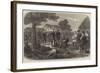 The War, the Crown Prince of Prussia Visiting the Wounded after the Battle of Sadowa-null-Framed Giclee Print