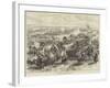 The War, the Evacuation of Alexinatz-Alfred William Hunt-Framed Giclee Print