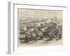 The War, the Evacuation of Alexinatz-Alfred William Hunt-Framed Giclee Print