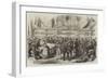 The War, the Farewell, at the Potsdam Railway Station-null-Framed Giclee Print