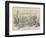 The War, the Field Hospital at Greovatz-null-Framed Premium Giclee Print