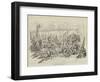 The War, the Field Hospital at Greovatz-null-Framed Premium Giclee Print