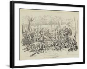 The War, the Field Hospital at Greovatz-null-Framed Giclee Print