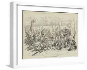 The War, the Field Hospital at Greovatz-null-Framed Giclee Print