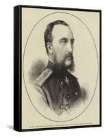 The War, the Grand Duke Nicholas, Commander-In-Chief of the Russian Army on the Danube-null-Framed Stretched Canvas