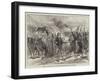 The War, the Last Days of Plevna, Soldiers Begging Bread of Peasants-Charles Robinson-Framed Giclee Print