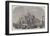 The War, the Milanese Welcoming the French and Sardinians, East End of Milan Cathedral-null-Framed Giclee Print