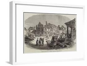 The War, the Rue De Saverne, Strasbourg, after the Siege-null-Framed Giclee Print