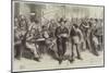 The War, the Rue Royale, Tours-Frederick Barnard-Mounted Giclee Print