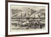 The War, the Shipka Pass, from the Plain; Turkish Camp in the Foreground-Charles Robinson-Framed Premium Giclee Print