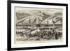 The War, the Shipka Pass, from the Plain; Turkish Camp in the Foreground-Charles Robinson-Framed Premium Giclee Print