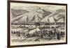 The War, the Shipka Pass, from the Plain; Turkish Camp in the Foreground-Charles Robinson-Framed Giclee Print