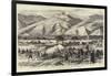 The War, the Shipka Pass, from the Plain; Turkish Camp in the Foreground-Charles Robinson-Framed Giclee Print