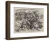 The War, the Turcos and their Mode of Fighting-Edmond Morin-Framed Giclee Print