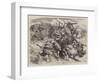 The War, the Turcos and their Mode of Fighting-Edmond Morin-Framed Giclee Print