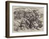 The War, the Turcos and their Mode of Fighting-Edmond Morin-Framed Giclee Print