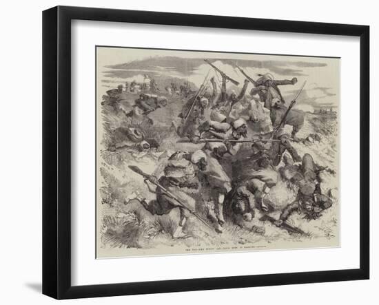 The War, the Turcos and their Mode of Fighting-Edmond Morin-Framed Giclee Print