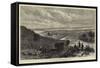 The War, Town and Fortress of Rustchuk, on the Danube-null-Framed Stretched Canvas