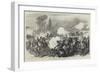 The War, Turkish Artillery at Work at the Battle of Kaceljevo-null-Framed Giclee Print