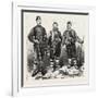 The War, Two Members of the Young Bulgarian on the Right, 1876-null-Framed Giclee Print