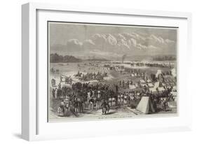 The War, Visit of the Emperor to the Camp at Chalons-Jules Pelcoq-Framed Giclee Print