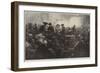 The War, Waiting at Le Mans for a Train to Tours-Charles Joseph Staniland-Framed Giclee Print