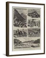 The War with the Jowakis, North-Western India-Alfred Chantrey Corbould-Framed Giclee Print