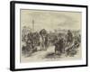 The War, Wounded Servians Leaving Alexinatz-null-Framed Giclee Print