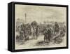 The War, Wounded Servians Leaving Alexinatz-null-Framed Stretched Canvas