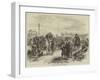 The War, Wounded Servians Leaving Alexinatz-null-Framed Giclee Print