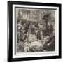 The War, Wounded Soldiers in a Church at Sedan after the Battle-Frederick Barnard-Framed Giclee Print