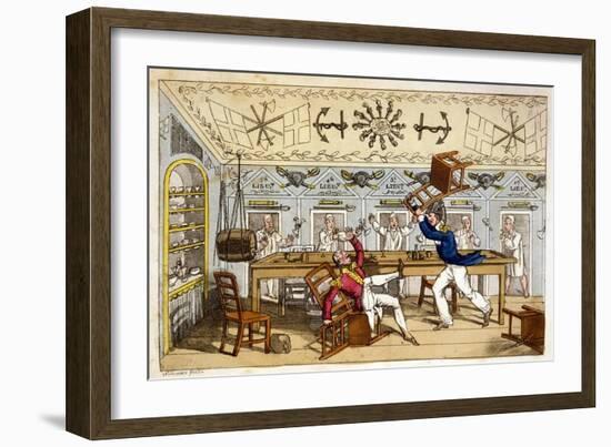 The Ward Room: Newcome and Capt. Clackett-Charles Williams-Framed Giclee Print