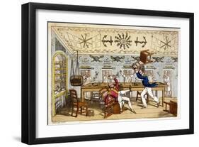 The Ward Room: Newcome and Capt. Clackett-Charles Williams-Framed Giclee Print