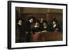 The Wardens of the Amsterdam Drapers’ Guild, known as ‘The Syndics’, 1662-Rembrandt van Rijn-Framed Giclee Print