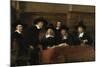 The Wardens of the Amsterdam Drapers’ Guild, known as ‘The Syndics’, 1662-Rembrandt van Rijn-Mounted Giclee Print