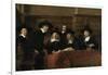 The Wardens of the Amsterdam Drapers’ Guild, known as ‘The Syndics’, 1662-Rembrandt van Rijn-Framed Giclee Print